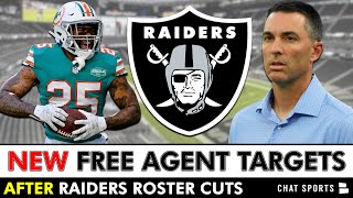 Raiders Free Agent Targets After NFL Roster Cuts [upl. by Goerke]