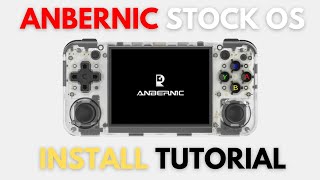 How to Install New Anbernic Stock Firmware  RG35XX PLUS amp H Version  For Beginners [upl. by Novehc]