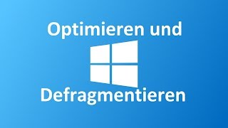 Windows Festplatte defragmentieren und optimieren Update [upl. by Enelcaj438]