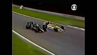 Piquet vs Senna  Overtake 1986 Germany Grand prix [upl. by Llerrat]