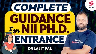 NII Entrance Exam Preparation Strategy  Complete Guidance for NII Entrance Exam  Lalit Sir [upl. by Sola516]