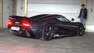 Koenigsegg Regera  Start Up Acceleration Engine Sounds amp FlyBy [upl. by Amieva543]