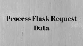 Flask Tutorial 4  HTTP Methods GETPOST amp Retrieving Form Data [upl. by Edlun987]