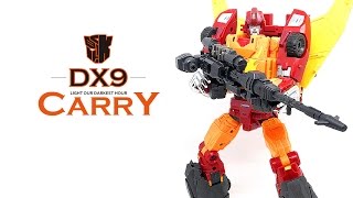 KL變形金剛玩具分享84 第三方 MP級別 洛迪文 DX9 Carry aka Rodimus Prime [upl. by Taylor]