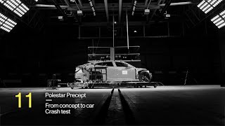 Polestar Precept From Concept to Car Episode 11  Crash testing an 800hp EV  Polestar [upl. by Notsej126]