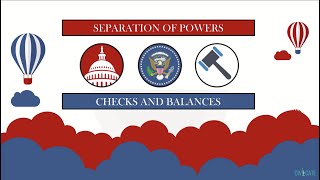 Civicate Separation of Powers amp Checks amp Balances [upl. by Luing]