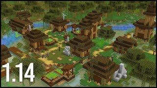 What Would A 114 Swamp Village Look Like In Minecraft [upl. by Holey]