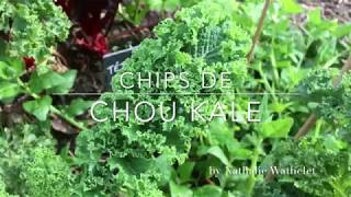 Chips de chou kale [upl. by Anilek]