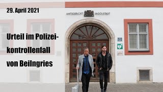 Polizeikontrolle Beilngries  Das Urteil [upl. by Kern]