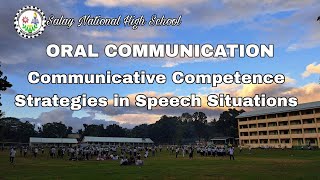 Communicative Competence Strategies in Speech Situations [upl. by Abdulla]