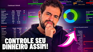 Planilha de Controle Financeiro PROFISSIONAL Gerenciar gastos receitas e investimentos [upl. by Dniren]