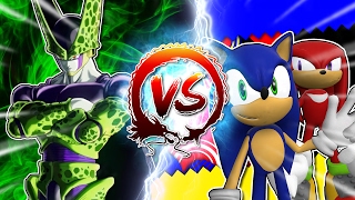 Cell Vs Sonic amp Knuckles CellGames  TeamFourStar [upl. by Eceerahs]