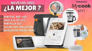 NUEVA TAURUS MYCOOK NEXT‼️  La REVOLUCIÓN 🤩 de los ROBOTS de COCINA con control por voz 🗣️ [upl. by Ali]