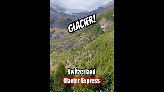 The Glacier Express Switzerland GlacierExpress Switzerland Travel TheAlps MontBlanc train [upl. by Ylam]