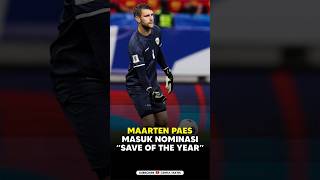 Penyelamatan Gila Maarten Paes Masuk Save of The Year timnas timnasindonesia [upl. by Nelra]