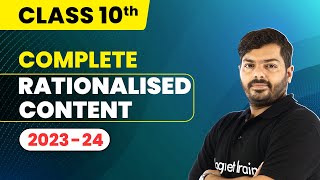 Class 10 Syllabus 202324  Complete Rationalised Content  Deleted Syllabus of Class 10 CBSE [upl. by Fishbein]