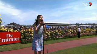 Marlisa Punzalan  Somewhere Over The Rainbow  Emirates Stakes Day 2014 [upl. by Talbot286]