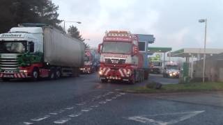 West of Scotland heavy Haulage at Killington Lake services [upl. by Heman]