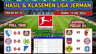 Hasil Liga Jerman Tadi Malam  BOCHUM vs LEVERKUSEN  BAYERN MUNCHEN vs WOLFSBURG  Klasemen Terbaru [upl. by Hammel]