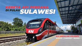 VLOG 09 Kereta Api Perdana di Sulawesi [upl. by Yror]