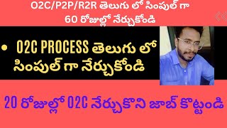 SAP O2C Process in TeluguSAP O2C Course in teluguSAP Training in teluguChanu SK Videos in Telugu [upl. by Kessiah350]