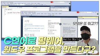 C언어로 펌웨어 윈도우 프로그램을 만든다구 닷넷은 또 뭐고 [upl. by Eseilanna]