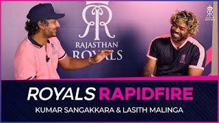 Royals Rapid Fire ft SangaMalinga  IPL 2022  Rajasthan Royals [upl. by Hanan322]