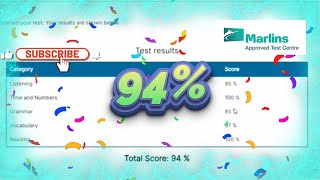 Marlins Test For Seafarer Score 94 [upl. by Lian]