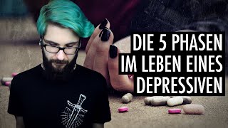 Die 5 Phasen einer Depression  Andre Teilzeit [upl. by Oirtemed]