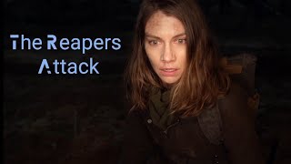 The Reapers Attack  TWD 11x03 Full Scene [upl. by Acsicnarf]