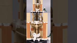 LEGO Hogwarts Castle Owlery 76430 stop motion lego legoharrypotter harrypotter legohogwarts [upl. by Llener]