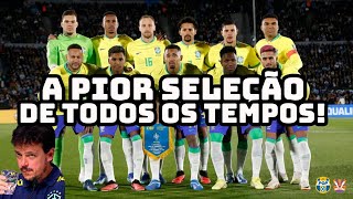 SELEÃ‡ÃƒO FAZ VERGONHA NO URUGUAI E NEYMAR SOFRE CONTUSÃƒO GRAVE BRASILEIRÃƒO DE VOLTA [upl. by Magree238]