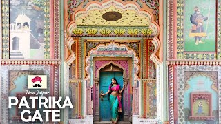 PATRIKA GATE JAIPUR VLOG  HIDDEN GEM in Jaipur Travel vlog  Must visit place in Jaipur History [upl. by Dnomsaj808]