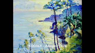 KODÁLY  Adagio for Violin amp Piano  ELMIRA DARVAROVA amp THOMAS WEAVER [upl. by Langston659]