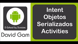 Intent objetos  Android Studio [upl. by Kowalski]