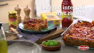 GrandItalia Lasagne Integrali met ricotta en pesto rosso [upl. by Louie]