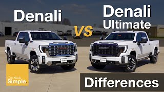 Is the NEW 2024 GMC 2500 Denali Ultimate BETTER than the AT4  Lifted Truck Builds Compared [upl. by Idissac]