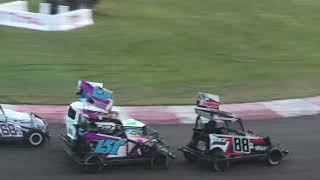 Ministocks Race 1 Rotorua Speedway 5 Nov 2023 [upl. by Teerprah]