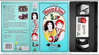 Rosie amp Jim  Trees and other stories VC 1265 1992 UK VHS [upl. by Inaboy]