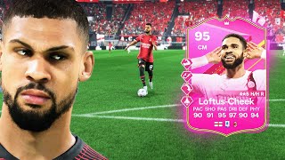 95 FUTTIES RUBEN LOFTUS CHEEK SBC PLAYER REVIEW  EA FC 24 ULTIMATE TEAM [upl. by Tarrel]