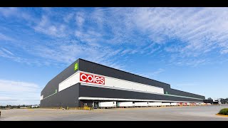 COLES opens its first automated distribution centre  WITRON [upl. by Kiel]