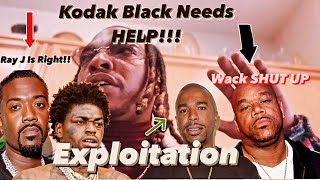 Kodak Black Drinks Champs Interview  Ray J Was Right  NORE EXPLOITATION  Wack 100 Shut Up [upl. by Hebner]