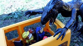 PATRULLA CANINA y el INDORAPTOR PAW PATROL JURASSIC WORLD Patrulla de cachorros juguetes toys [upl. by Ailes720]