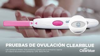 Pruebas de ovulación Clearblue Quédate embarazada de forma natural solo para España [upl. by Dnomal]