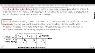 vibration  introduction for making risk assessment [upl. by Adim401]