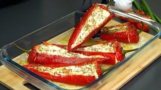 Das leckerste Rezept für gefüllte Paprika mein Freund aus Spanien Sehr lecker und schön [upl. by Anitsirt354]