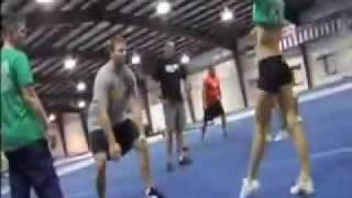 Awesome Cheerleading Stunts Part II [upl. by Netsrak]