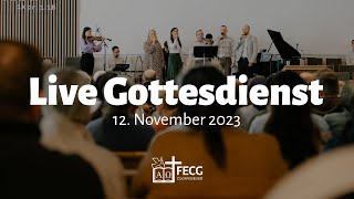 Live Gottesdienst  FECG Cloppenburg  12112023 [upl. by Nahs163]