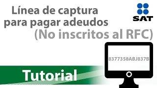 Tutorial Cómo generar línea de captura para pagar adeudos si no estás inscrito [upl. by Carina376]