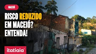 DEFESA CIVIL REDUZ O NÍVEL DE ALERTA EM MACEIÓ DEVIDO AO AFUNDAMENTO DO SOLO [upl. by Aid702]